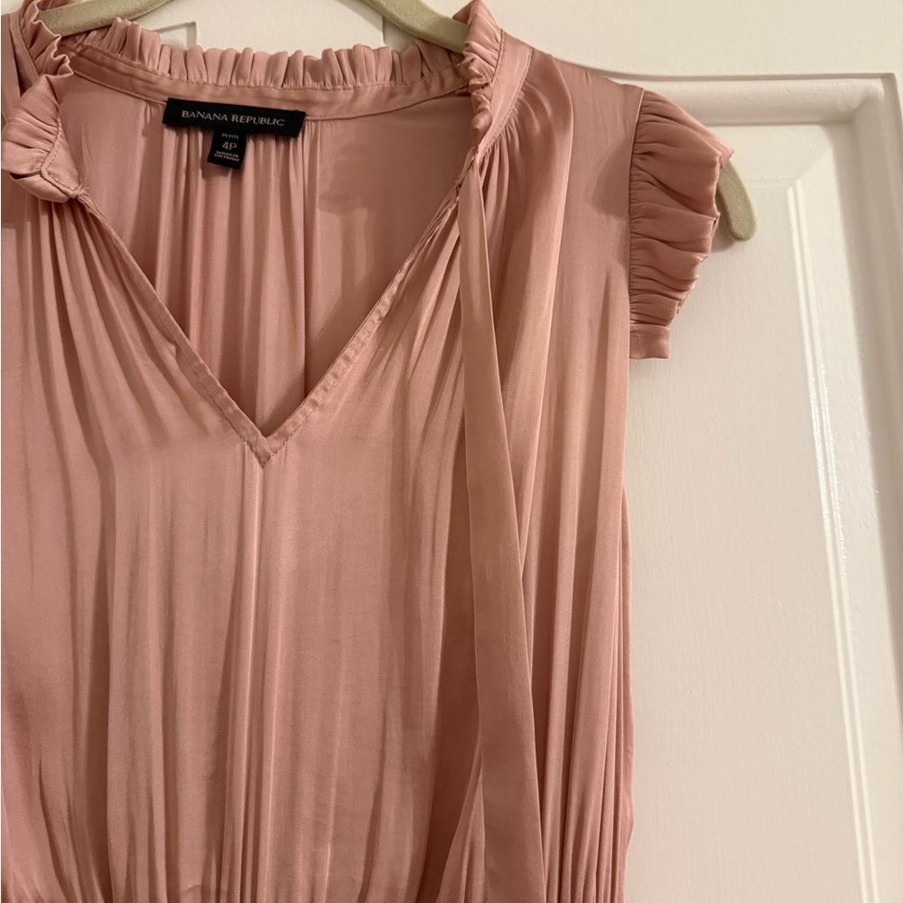 Banana Republic Soft Satin Maxi Dress - Picture 3 of 4